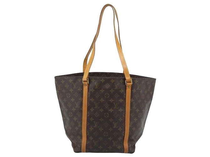 LOUIS VUITTON Monogram Sac Shopping Tote Bag M51108 LV Auth 196100A Monogramma - vista 2