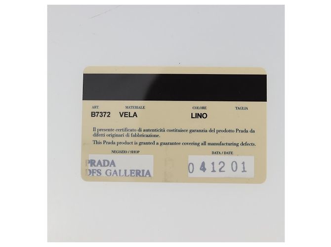 Borsa a Tracolla PRADA Nylon Nero Argento Auth 194350A - vista 12