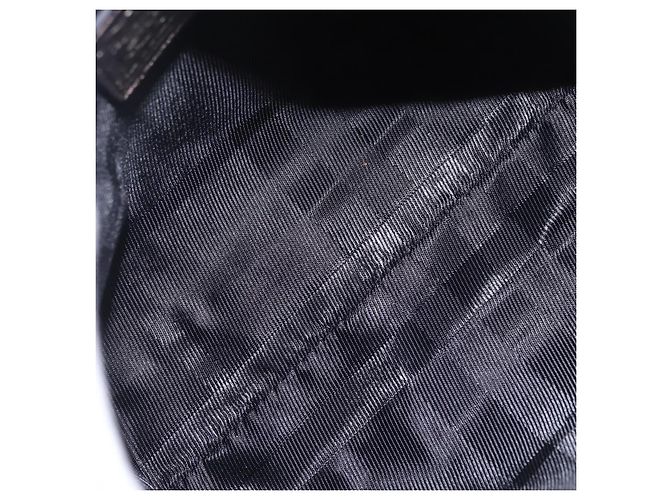 Borsa a mano BURBERRY Nova Check Canvas Gray Auth 196772V Marrone - vista 11