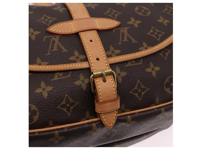 LOUIS VUITTON Monogram Saumur 30 Shoulder Bag M42256 LV Auth ka5588V Monogramma - vista 19