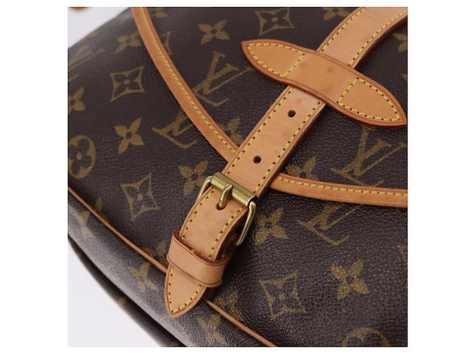 LOUIS VUITTON Monogram Saumur 30 Shoulder Bag M42256 LV Auth ka5588V Monogramma - vista 20