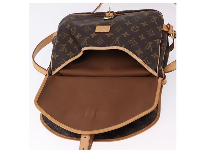 LOUIS VUITTON Monogram Saumur 30 Shoulder Bag M42256 LV Auth ka5588V Monogramma - vista 22