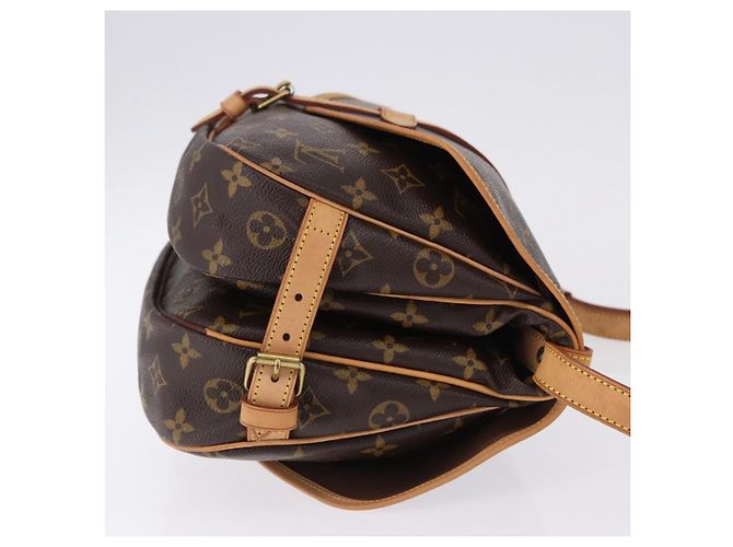 LOUIS VUITTON Monogram Saumur 30 Shoulder Bag M42256 LV Auth ka5588V Monogramma - vista 3
