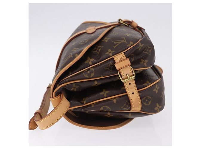 LOUIS VUITTON Monogram Saumur 30 Shoulder Bag M42256 LV Auth ka5588V Monogramma - vista 4