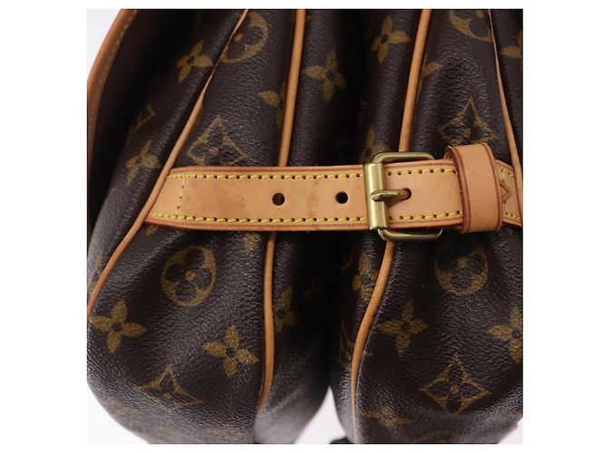 LOUIS VUITTON Monogram Saumur 30 Shoulder Bag M42256 LV Auth ka5588V Monogramma - vista 8
