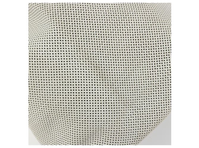 Borsa a tracolla GUCCI in tela Micro GG e pelle Bianca 90644 Auth 195055 Bianco - vista 10