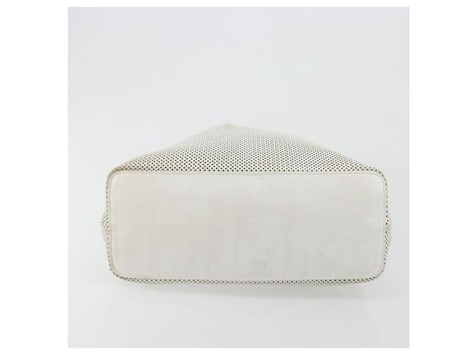 Borsa a tracolla GUCCI in tela Micro GG e pelle Bianca 90644 Auth 195055 Bianco - vista 5