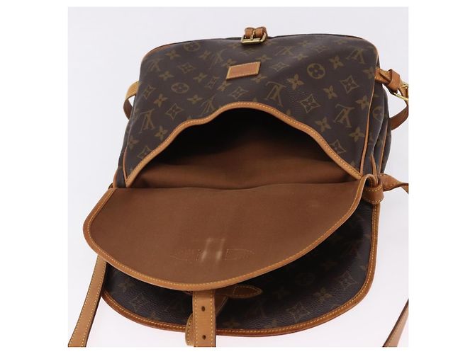 LOUIS VUITTON Monogram Saumur 30 Shoulder Bag M42256 LV Auth gh2291A Monogramma - vista 10
