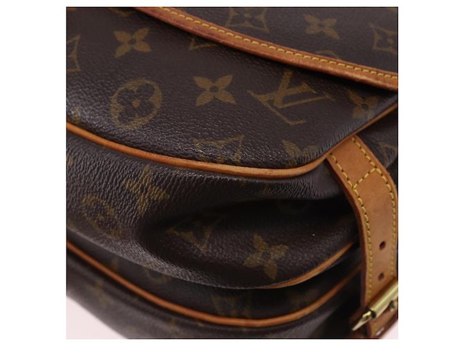 LOUIS VUITTON Monogram Saumur 30 Shoulder Bag M42256 LV Auth gh2291A Monogramma - vista 16