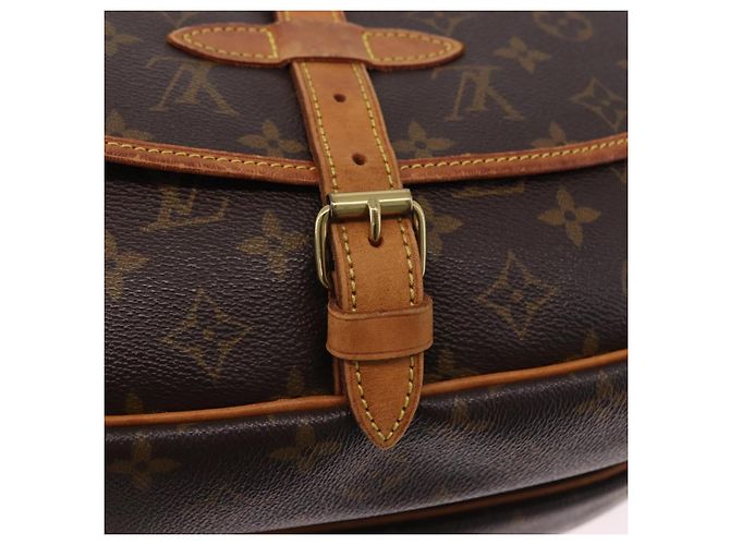 LOUIS VUITTON Monogram Saumur 30 Shoulder Bag M42256 LV Auth gh2291A Monogramma - vista 17