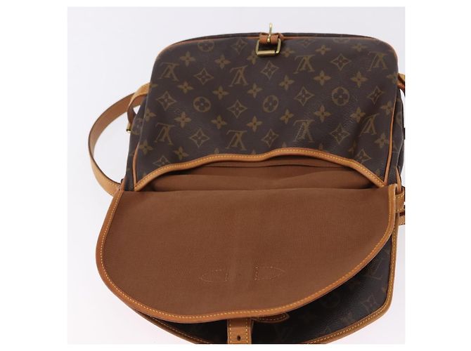 LOUIS VUITTON Monogram Saumur 30 Shoulder Bag M42256 LV Auth gh2291A Monogramma - vista 22
