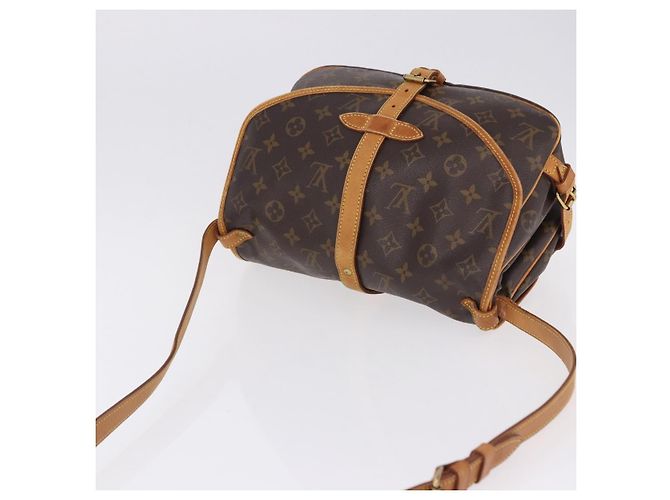 LOUIS VUITTON Monogram Saumur 30 Shoulder Bag M42256 LV Auth gh2291A Monogramma - vista 6