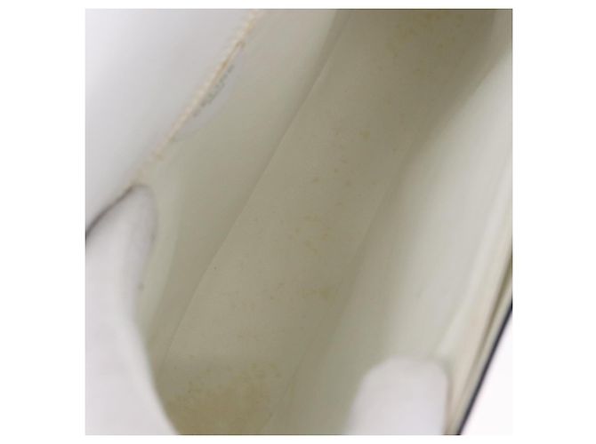 Céline Borsa a tracolla CELINE in pelle Nero Bianco Auth ka5694A - vista 10