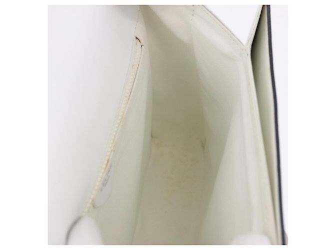 Céline Borsa a tracolla CELINE in pelle Nero Bianco Auth ka5694A - vista 20