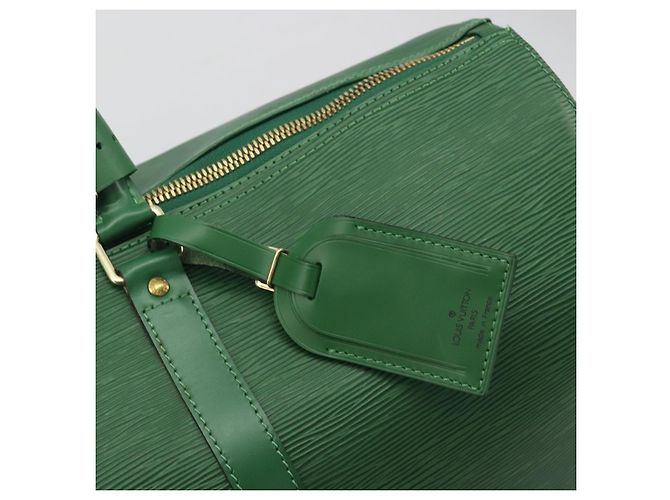 LOUIS VUITTON Epi Keepall 50 Boston Bag Green M42964 LV Auth 195209V Verde - vista 19