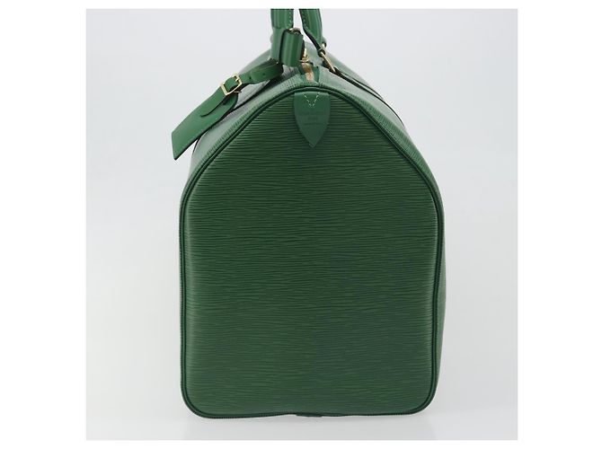 LOUIS VUITTON Epi Keepall 50 Boston Bag Green M42964 LV Auth 195209V Verde - vista 3