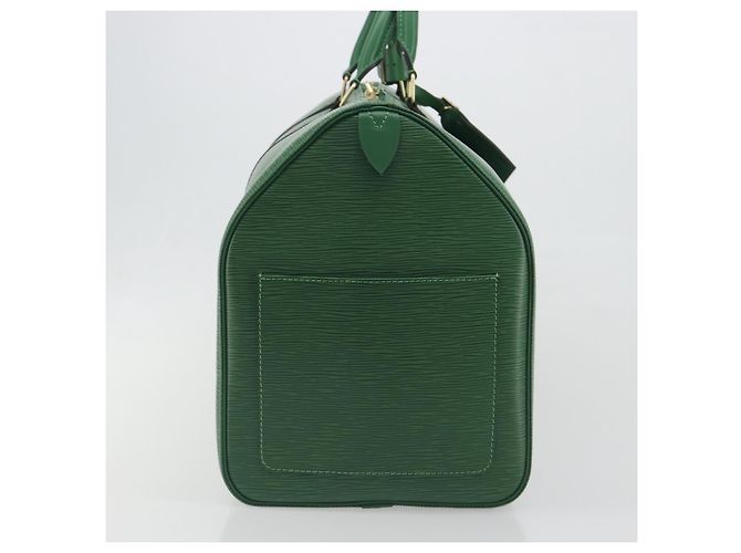 LOUIS VUITTON Epi Keepall 50 Boston Bag Green M42964 LV Auth 195209V Verde - vista 4
