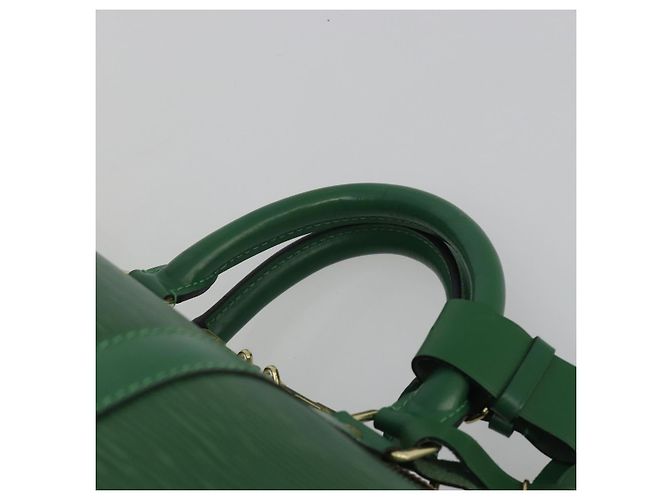LOUIS VUITTON Epi Keepall 50 Boston Bag Green M42964 LV Auth 195209V Verde - vista 8