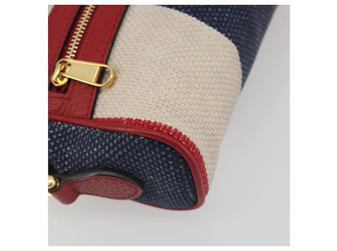 Borsa a tracolla GUCCI Ofidia Canvas Red Gold 517350 Auth 194980A Rosso D'oro - vista 14