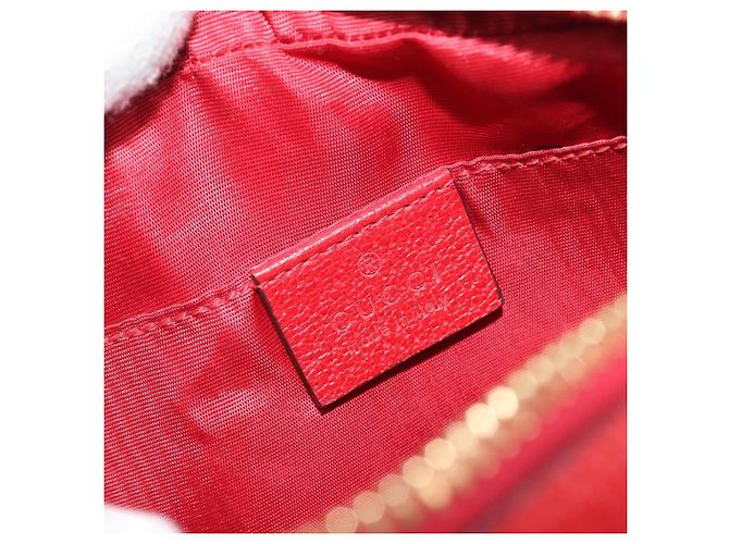 Borsa a tracolla GUCCI Ofidia Canvas Red Gold 517350 Auth 194980A Rosso D'oro - vista 18