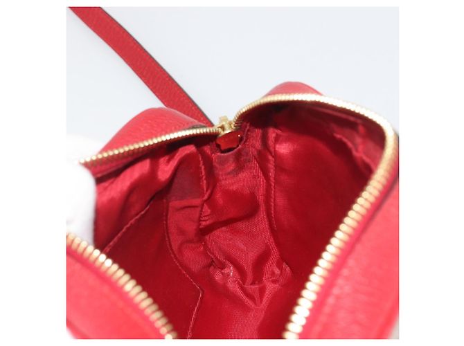 Borsa a tracolla GUCCI Ofidia Canvas Red Gold 517350 Auth 194980A Rosso D'oro - vista 19