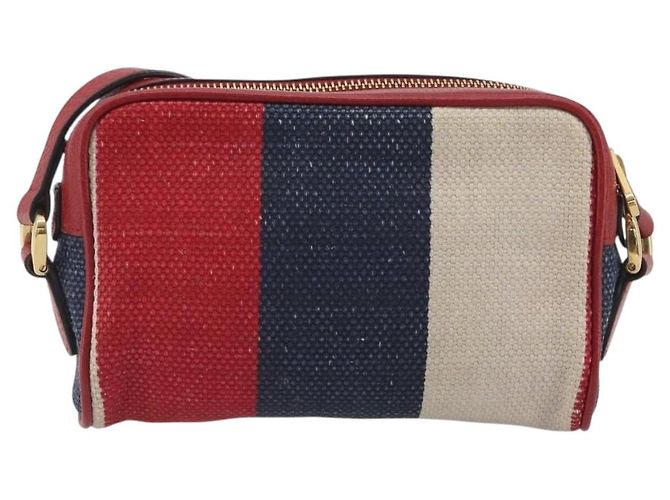 Borsa a tracolla GUCCI Ofidia Canvas Red Gold 517350 Auth 194980A Rosso D'oro - vista 2