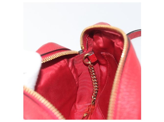 Borsa a tracolla GUCCI Ofidia Canvas Red Gold 517350 Auth 194980A Rosso D'oro - vista 20