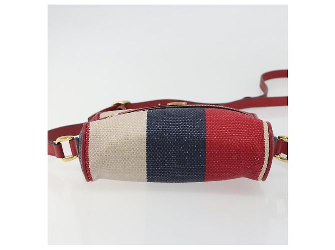 Borsa a tracolla GUCCI Ofidia Canvas Red Gold 517350 Auth 194980A Rosso D'oro - vista 5