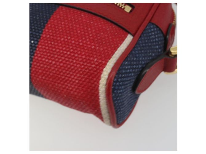Borsa a tracolla GUCCI Ofidia Canvas Red Gold 517350 Auth 194980A Rosso D'oro - vista 9