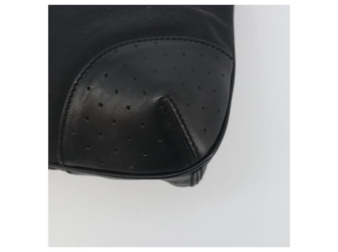Borsa GUCCI Interlocking G Canvas Nero Argento Auth 195355V - vista 9