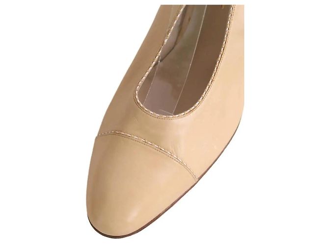 Chanel Saltos bege - vista 5