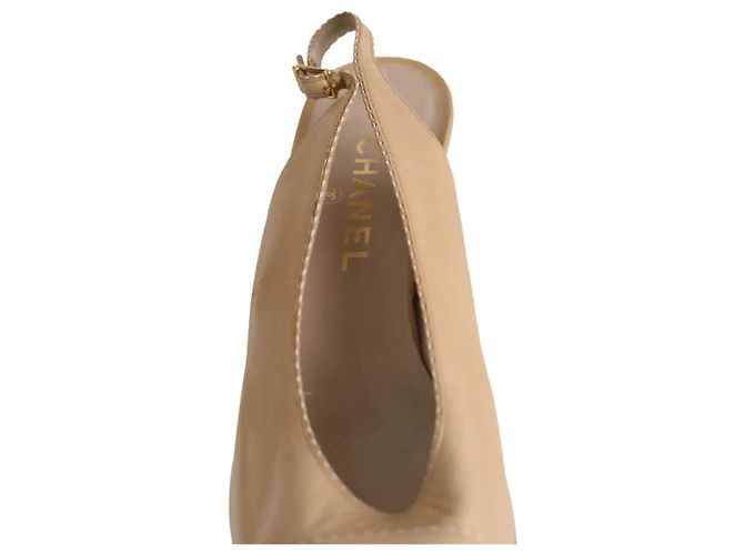Chanel Saltos bege - vista 6