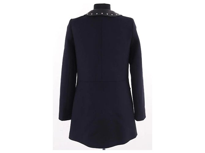 Claudie Pierlot Abrigo azul marino - vista 4