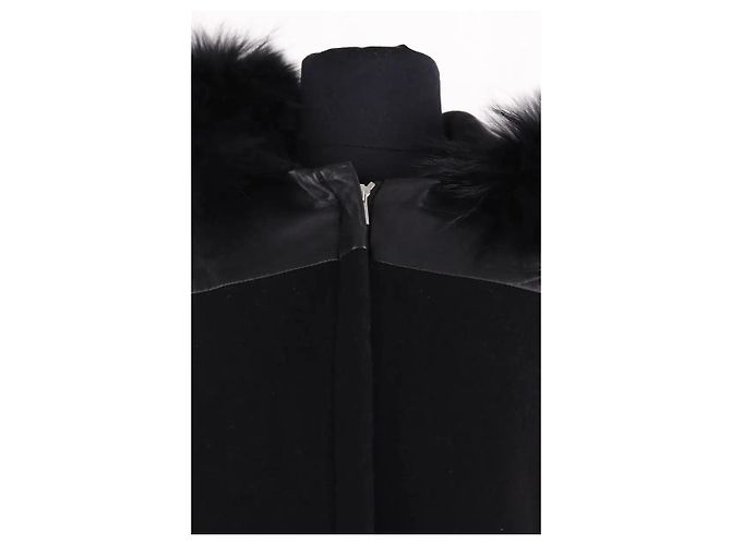 Claudie Pierlot Abrigo negro - vista 2