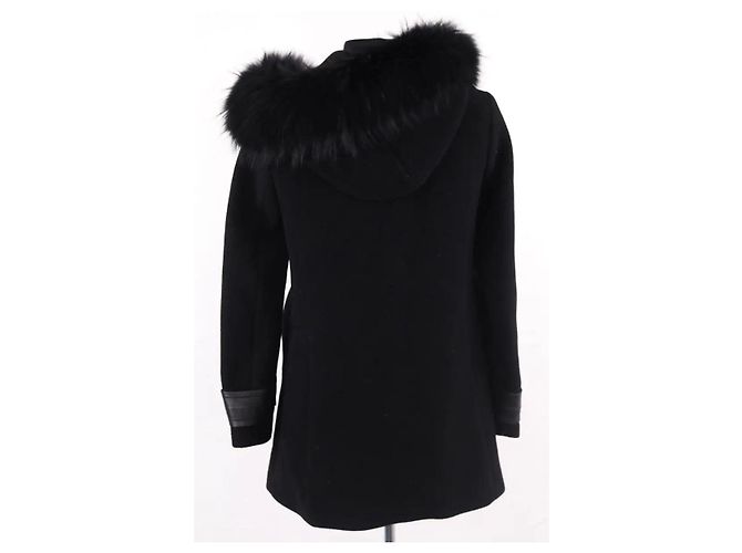 Claudie Pierlot Abrigo negro - vista 4