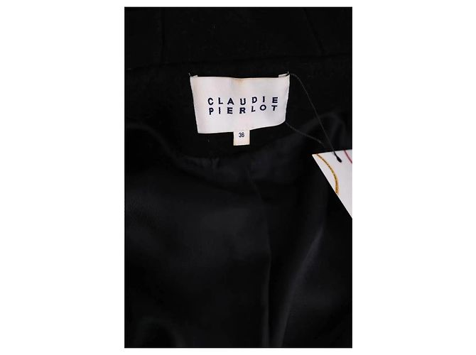 Claudie Pierlot Abrigo negro - vista 5