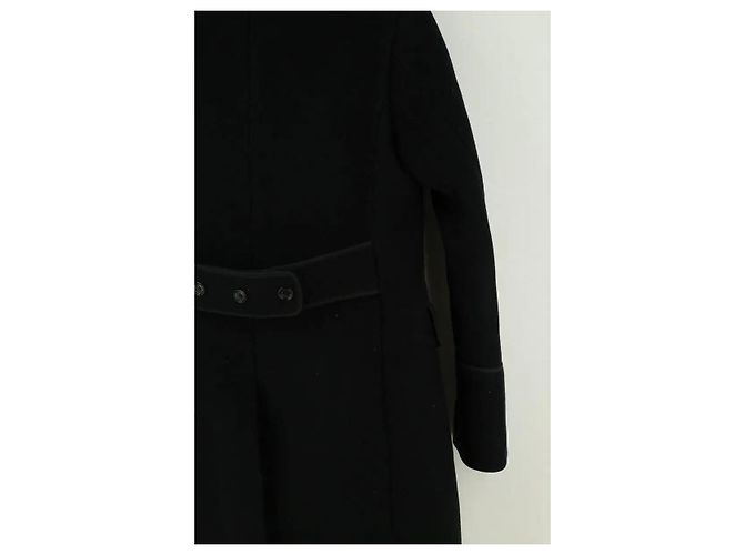 Burberry Schwarzer Mantel - Ansicht 4