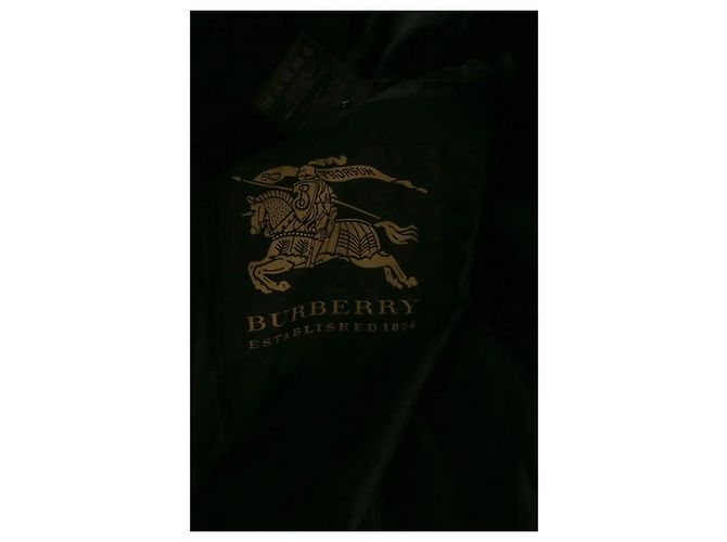 Burberry Schwarzer Mantel - Ansicht 5