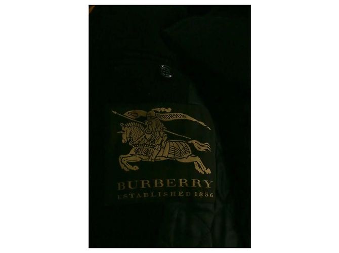 Burberry Schwarzer Mantel - Ansicht 5