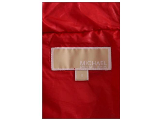 Abrigo rojo Michael Kors Roja - vista 5