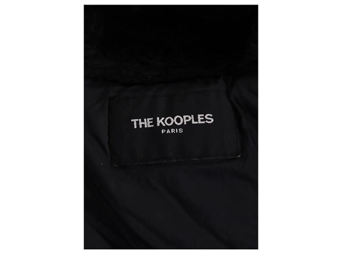 Plumífero negro The Kooples - vista 5