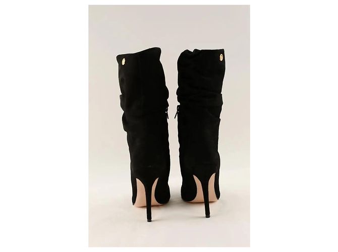 Botas Liu.Jo de ante negro - vista 2