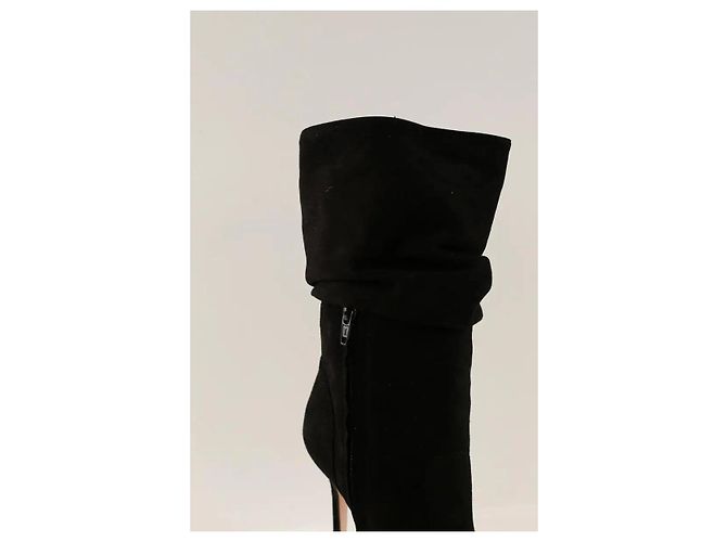 Botas Liu.Jo de ante negro - vista 4