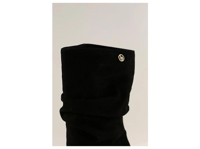 Botas Liu.Jo de ante negro - vista 5