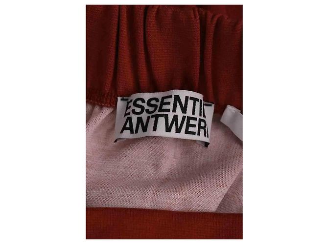 Essentiel Antwerp Vestido marrón Castaño - vista 5