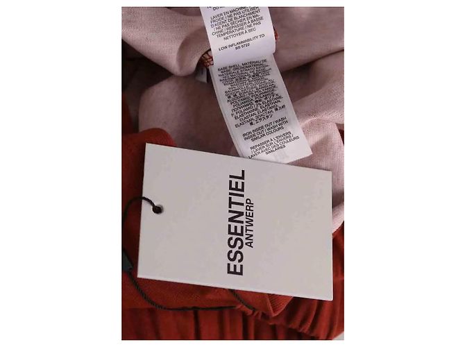 Essentiel Antwerp Vestido marrón Castaño - vista 6