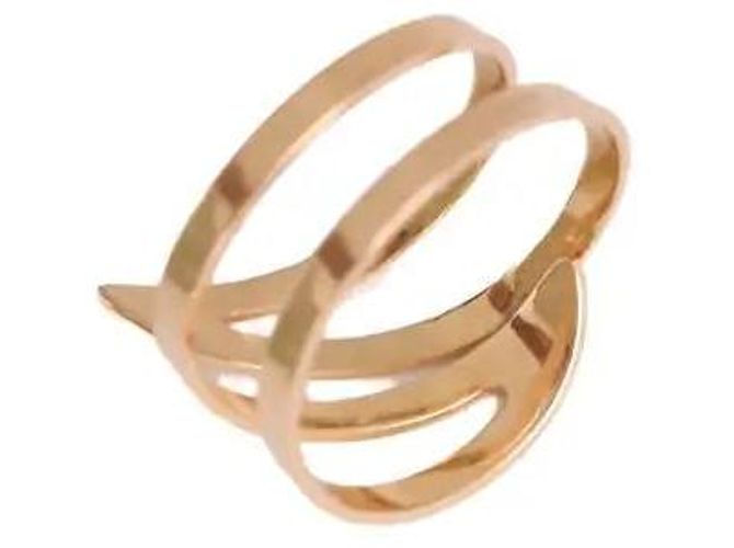 Anillo Wise Ginette Ny en oro amarillo Dorado - vista 4