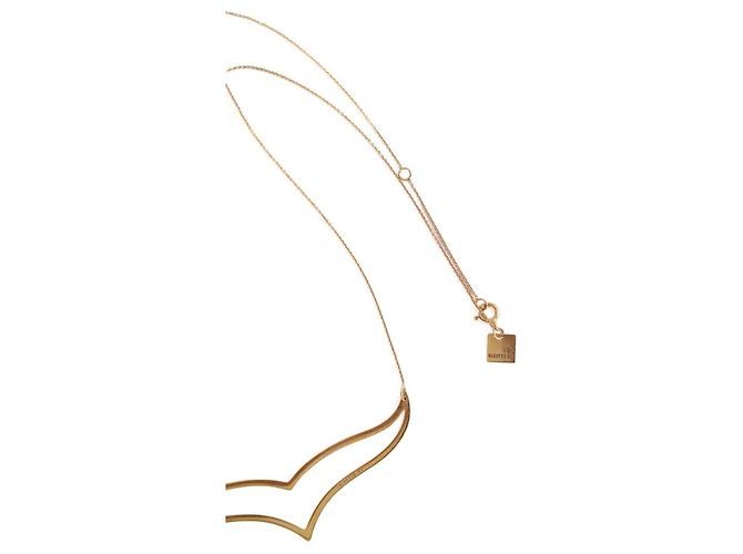 Collana Ginette Ny Wise jumbo in oro giallo 18k D'oro - vista 2