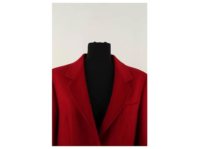 Blazer Burberry de lana rojo Roja - vista 2