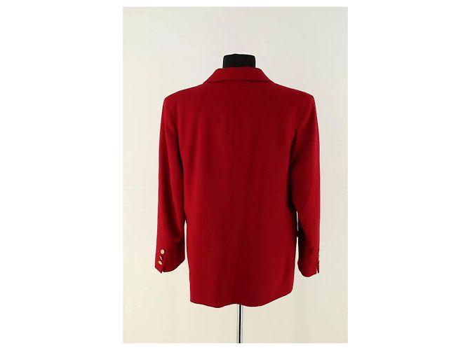 Blazer Burberry de lana rojo Roja - vista 4